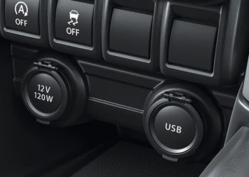 1ST Row Power Outlet